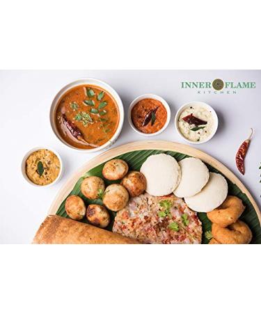 Inner Flame Authentic Instant Sambar Powder | South Indian Style Red Lentil Soup Mix | Gluten-Free & Vegan | No Chemicals or Preservatives - Buy Online on GoSupps.com