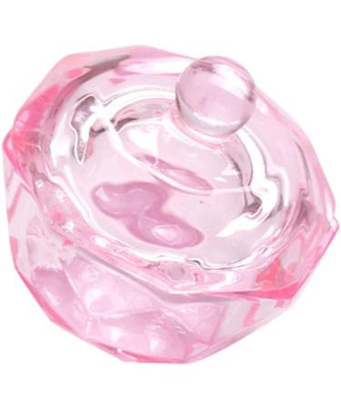 BrushesOctagonal Dappen Dish Cup Crystal Glass Glassware Tool for Nail Art Manicure Care - Buy Online on GoSupps.com