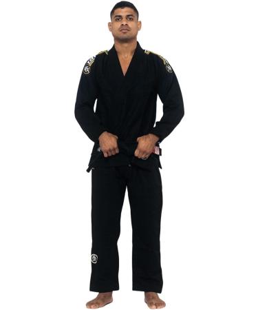 Shop Tatami Fightwear Nova Absolute BJJ Gi in Black A4 Size - Buy Online on GoSupps.com