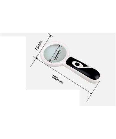 Magnifying Glasses for Hobbies Reading Magnifier 20 Times HD with LED Light Handheld Magnifying Glass High Magnification Old Reading Children's Student Magnifying Glass Vision - Buy Online on GoSupps.com