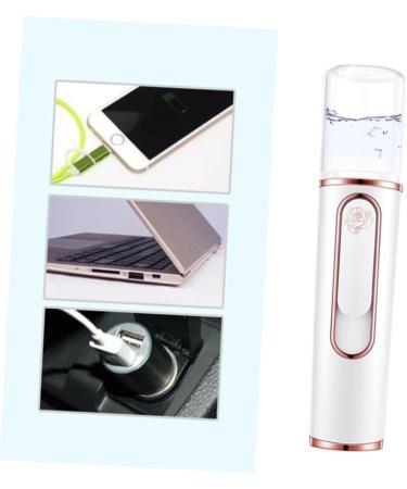 DOITOOL Portable Nano Mist Cooler Facial Mist Steamer Cool Face Mist Steamer Facial Sprayer Face Sprayer Skin Care Portable Steamer Humidifier Face Steamer White Charge - Buy Online on GoSupps.com