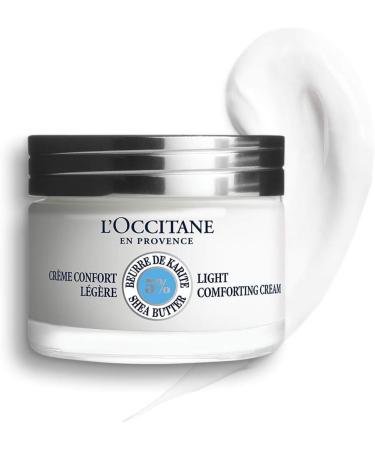 L'OCCITANE Shea Light Comforting Face Cream 50ml | Hydrating Facial Moisturizer - Buy Online on GoSupps.com