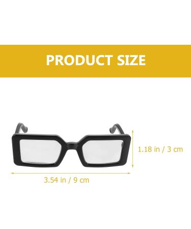 Shop PopetPop Transparent Glasses for Dogs & Puppies - Portable Sunglasses Fun Outfits & Cosplay Accessories - Buy Online on GoSupps.com