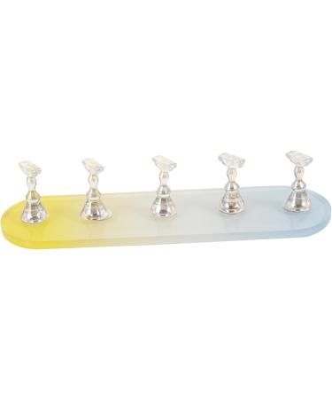 minkissy 4 Sets Nail Practice Holder Nail Display for Nail Painting Beauty Nail Stands Press on Nails Rack Beauty Nail Display Convenient Nail Stands Plastic Decorative Nails Accessories - Buy Online on GoSupps.com