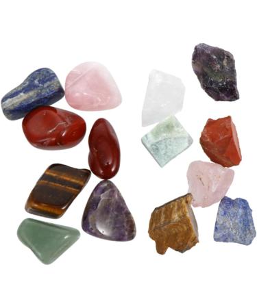 NOLITOY Natural Stone Crystal Obsidian Healing Kit | Chakra Gemstone Set for Meditation & Energy Balancing - International Shipping Available - Buy Online on GoSupps.com