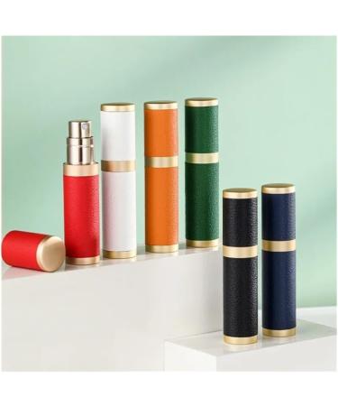 5ml Artificial Leather Perfume Bottle Refillable Perfume Atomizer Suitable for Travel Portable Refillable Makeup(White) - Buy Online on GoSupps.com