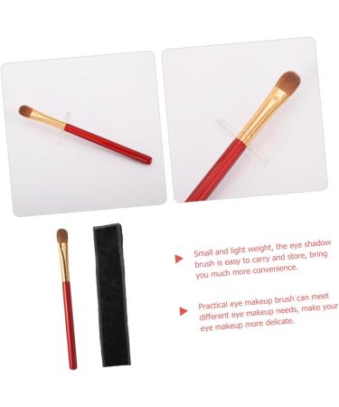 FOYTOKI Precision Eyeshadow Brush Eye Makeup Eye Makeup Tool Eye for Makeup Concealer Brush Velvet Bag Carton Eyes - Buy Online on GoSupps.com