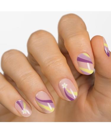 Moyou London Semi Cured Gel Nail Strips - 20 Pc. Gel Wraps | Buy 3, Get 1 Free UV Lamp | Easy Apply & Remove | Salon-Quality Manicure by Thenaillologist - Buy Online on GoSupps.com