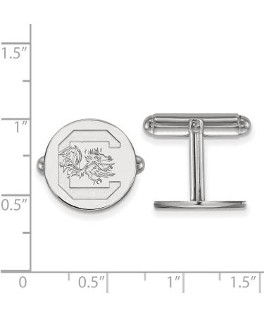 Sterling Silver South Carolina Cuff Links for Stylish Gentlemen - Buy Online on GoSupps.com
