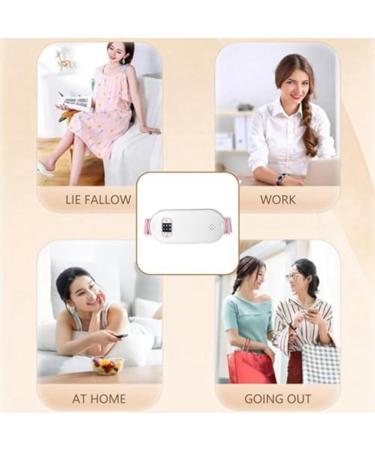 Buy GUIJIALY Portable Heating Pad - 3 Heat Settings & Vibration Massage for Stomach & Back Pain Relief - International Shipping Available - Buy Online on GoSupps.com
