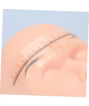GLEAVI 10pcs Tools Eyebrow Ruler Tool Eyebrow Template Measuring Ruler Mold Eyebrow Trimming Guide Ruler - Buy Online on GoSupps.com