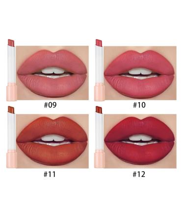 4Pcs Matte Nude Lipstick Set - Lightweight Mini Velvety Lip Gloss & Cigarette Case - Perfect Festival Gift for Women - Long-Lasting Lip Tint for Daily Makeup - Buy Online on GoSupps.com