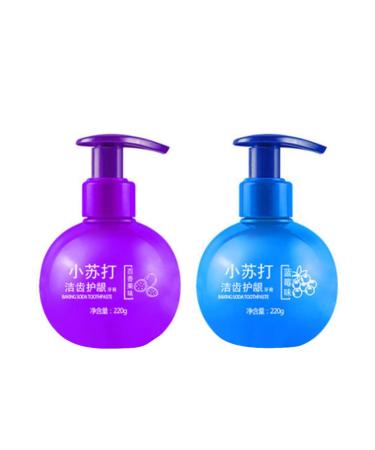 Healifty 2 Care Supplies Oral Care Teeth Cleaning Toothpaste soda Toothpaste Baking Soda Toothpaste Fruity Toothpaste Home Made Tooth Paste self Made Tooth