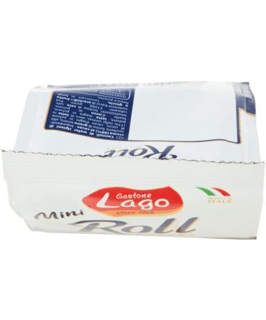  Italian Gourmet E.R. Gastone Lago Pack of 3 mini cocoa waffle rolls filled with cocoa cream 125g - Buy Online on GoSupps.com