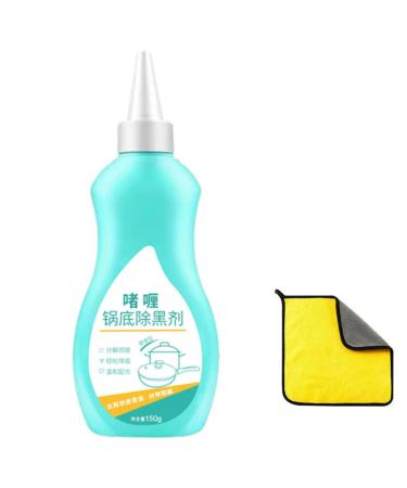 Magic Gel Cleaner for Pots and Pans Black Pot Bottom Cleaning Gel Gel Cleaner For Cookware Bottom (1pc)