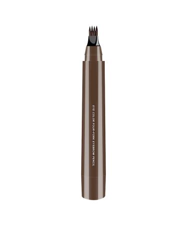 Eyebrow Pencil Eyebrow Makeup Eye Brow Pencils for Women with 4 Fork Tip Like Natural Brows Eyebrow Pen Eye Brow Pencils (Brown)