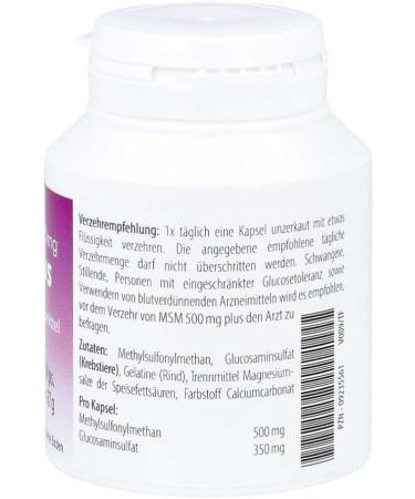 Buy MSM 500 mg Plus Capsules | Premium Quality for Pain Relief & Joint Health - Fast International Shipping - Buy Online on GoSupps.com