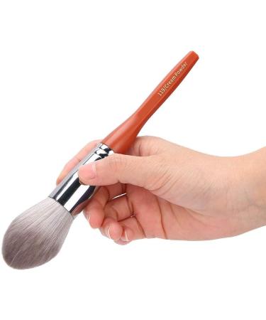 Verdant Touch Makeup Brush Professional Makeup Powder Brush Soft Hair Blusher Brush for Loose Powder Cosmetic Tool Auburn Color - Buy Online on GoSupps.com