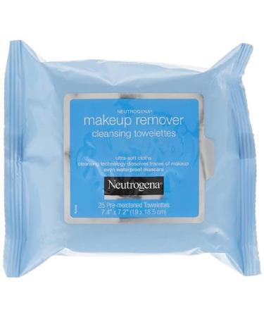 NEUTROGENA Makeup Remover Cleansing Towelettes - 25 Ct - Buy Online on GoSupps.com