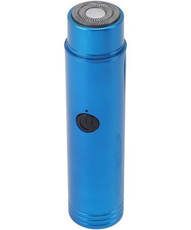 Mini Electric Beard Clipper - Rechargeable Grooming Trimmer with Extra Head - Blue - Buy Online on GoSupps.com