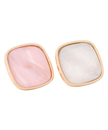 Palette De M lange Palette De Couleurs Lot De 2 Motif Marbr Blanc Et Rose Facile Nettoyer Cr atif Pour Nail Art Salon De Manucure