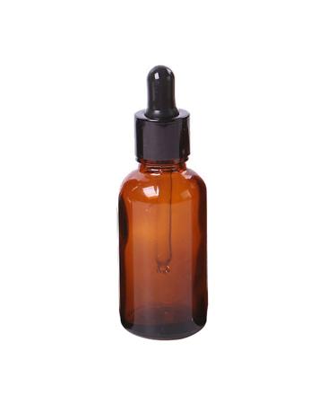 Amber essential oil bottle with pipette by 2000Bodhi
