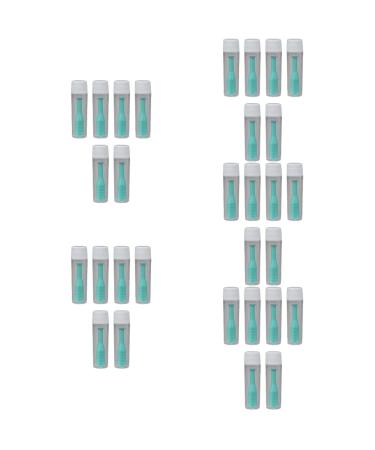ULTECHNOVO 30 Pcs Contact Lens Suction Stick Contact Lense Remover Tool Contacts Removal Tool Contact Lens Handler Hard Inserter Plunger Lens Inserter Invisible Abs Bracket Greenx5pcs 5x0.8x0.8cmx5pcs
