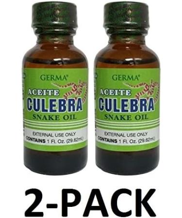 Aceite De Culebra 1 Oz. Snake Oil by Germa - 2-Pack - Buy Online on GoSupps.com
