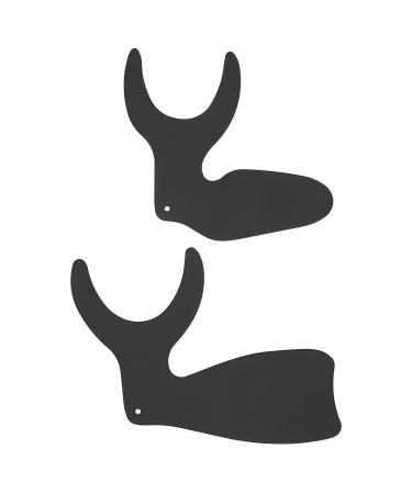 2-Piece Dental Photo Control Set - Long Handle Opaque Background Plaque for Oral Care & Contrast Scale - Buy Online on GoSupps.com