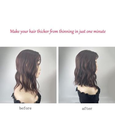 Hair Extensions Clip in Synthetic Wavy Curly Full Head U Shape Hair Wigs for Women Hair 3/4 Half Wig Topper Full Head Loose Wave Sythetic Heat Resisitant Hairpiece Extensions 5 Clips(Light brown) - Buy Online on GoSupps.com