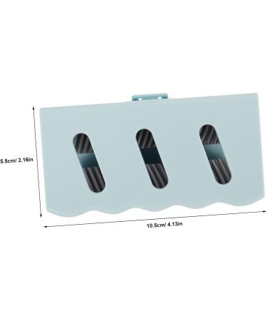 Angoily 2pcs Hair Collector Shower Hair Catcher Wall Hair Hair Dryer Detachable Plastic 10.50X5.50X4.50CMx2pcs As Shownx2pcs - Buy Online on GoSupps.com