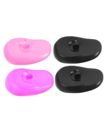 GLEAVI 12 Pcs Hair Dye Earmuffs | Black Ear Cuff | Silica Gel | Baking Oil Shawl | Pack of 7.5x5cmx3pcs | Assorted Colorsx3pcs - Buy Online on GoSupps.com