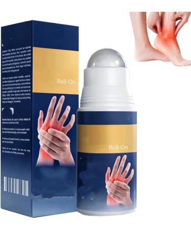 Roll-on au magn sium roll-on contre les douleurs nerveuses soulage la fatigue musculaire et articulaire gel instantan 50 ml l ger et portable soin doux absorption rapide effet lissant 1pcs
