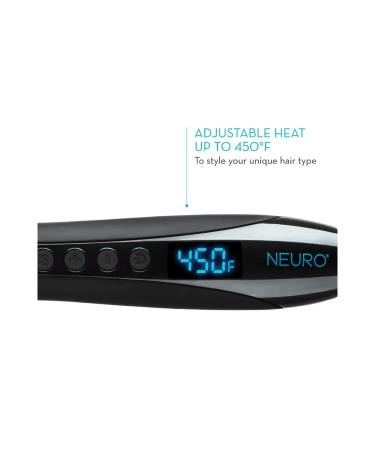 Neuro by Paul Mitchell Titanium Curling Iron - Angle Bendable Adjustable Tech for Beach Waves & Curls - 1" Barrel - International Shipping Available - Buy Online on GoSupps.com