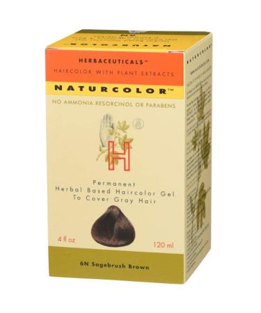 Naturcolor Haircolor Hair Dye - Sagebrush Brown  4 Fl Oz (6N) 6N - Sagebrush Brown 4 Fl Oz (Pack of 1)