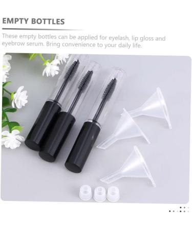 VINTORKY 1 Set Empty Eyelashes Empty Eyelash Tube Mascara Tubes Empty Mini Lip Gloss Bottles Mascara Containers Dispenser Bottles Eyelash Brush Refillable Tubes Mascara Wands with Tube - Buy Online on GoSupps.com