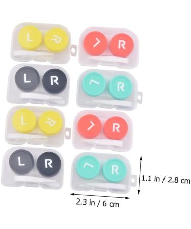 Solustre 32-Piece Contact Lens Travel Case - Portable Storage Container & Glasses Holder - Buy Online on GoSupps.com