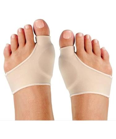 KEDUODUO Double Toe Corrector - Soft Bunion Straightener & Foot Care Socks for Alignment | Size L - Buy Online on GoSupps.com