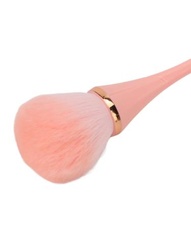 Professional Loose Powder Blush Brush - Soft Bristles Ergonomic Handle Strong Powder Grasping - Skin-Friendly Makeup Tool for Artists & Novices (Pink - Buy Online on GoSupps.com
