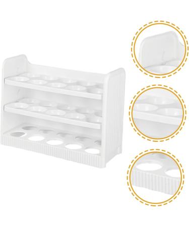 KOMBIUDA Egg Storage Box Egg Holder for Fridge Eggs Egg Preservation Tray Household Egg Container Egg Box Dog - Buy Online on GoSupps.com