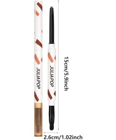 Eyeliner Pencil | Gel Texture Multicolors Makeup Eyeshadow with Brush | Long Lasting Eye Liner Quick Drying Makeup Supplies for Daily Use Rowces Mint Green - Buy Online on GoSupps.com