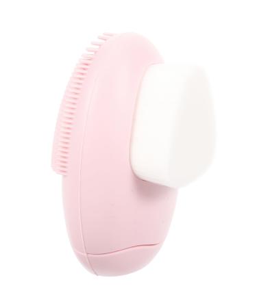 FRCOLOR Practical Easy Clean Manual Scrubber Silicone Cleaning Brush Cleaning Brush Facial Cleansing Brush for Women Facial Brush Soft Bath Brush Brush Cobblestone Miss