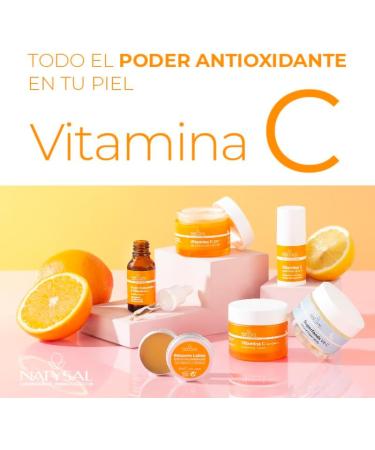 Natysal Crema Vamina C 50 - Best Vitamin C Cream for Glowing Skin | Buy Internationally Online - Buy Online on GoSupps.com