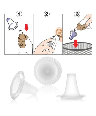 200 Set Brown Fever Thermometer Protective Caps | Replacement Caps for All Brown Thermoscan Ear Models - International Shipping - Buy Online on GoSupps.com