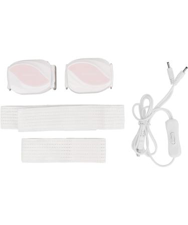 Doact Abdominal Massager - USB Waist Massage Belt for Shoulders - Pink | International Shipping Available - Buy Online on GoSupps.com