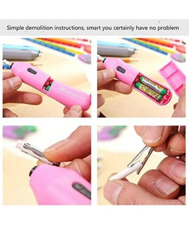 TEN-WIN Labor-Saving Clean Automatic Rotation Sketch Upgrade Electric Eraser Blue - Buy Online on GoSupps.com