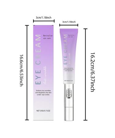futiu Revitalizing Eye Cream With Massage Head - Brightens Firms & Reduces Dark Circles Fine Lines(4pcs) - Buy Online on GoSupps.com