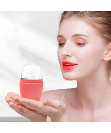 Ice Face Roller - Reusable Ice Mold for Skin Care | Reduce Puffiness & Brighten Skin - Orange - Buy Online on GoSupps.com