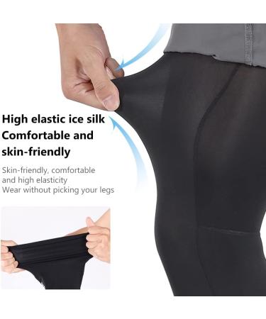 Henoot Compression Leg Gulp - Sport Long Leg Cuffs for Sun Protection & Performance in Running Basketball Football Cycling & Fitness - Buy Online on GoSupps.com