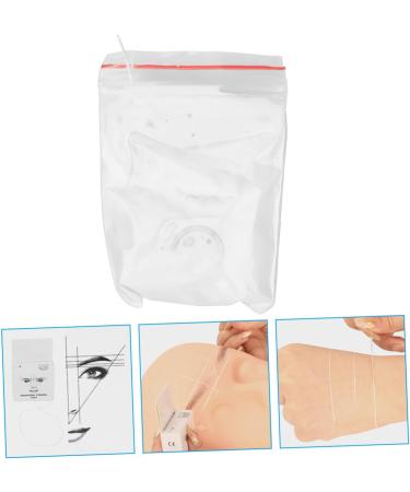 Mipcase Makeup Tools Pro Tools Beauty Tools Brow Map Line Eyebrow Measure Tool Make up Wire Box 4.6x1.8x7.5cm White - Buy Online on GoSupps.com